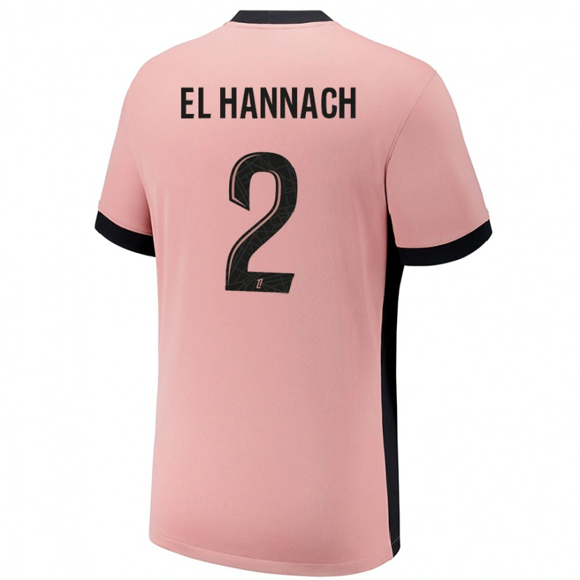 Danxen Damen Naoufel El Hannach #2 Rostros Ausweichtrikot Trikot 2024/25 T-Shirt