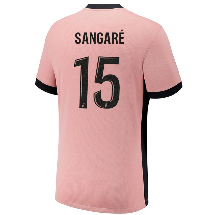 Danxen Damen Mahamadou Sangaré #15 Rostros Ausweichtrikot Trikot 2024/25 T-Shirt