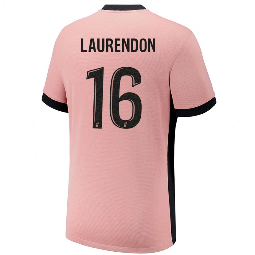 Danxen Damen Bilal Laurendon #16 Rostros Ausweichtrikot Trikot 2024/25 T-Shirt