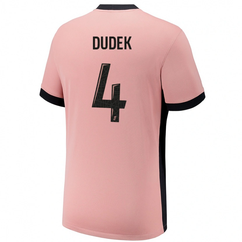 Danxen Damen Paulina Dudek #4 Rostros Ausweichtrikot Trikot 2024/25 T-Shirt