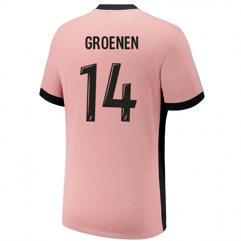 Danxen Damen Jackie Groenen #14 Rostros Ausweichtrikot Trikot 2024/25 T-Shirt