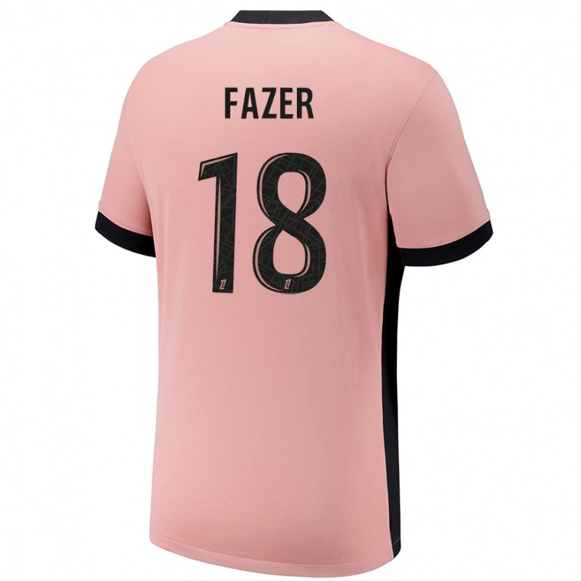 Danxen Damen Laurina Fazer #18 Rostros Ausweichtrikot Trikot 2024/25 T-Shirt