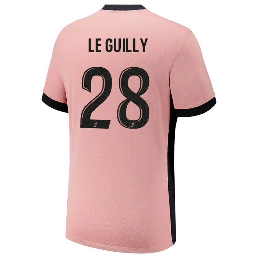 Danxen Damen Jade Le Guilly #28 Rostros Ausweichtrikot Trikot 2024/25 T-Shirt