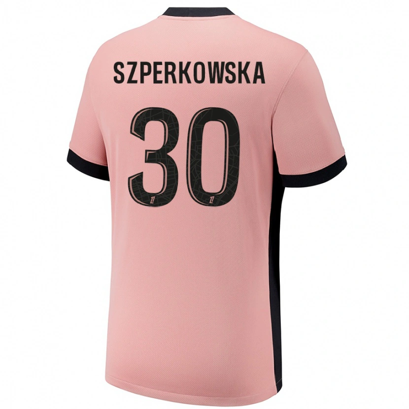 Danxen Damen Oliwia Szperkowska #30 Rostros Ausweichtrikot Trikot 2024/25 T-Shirt