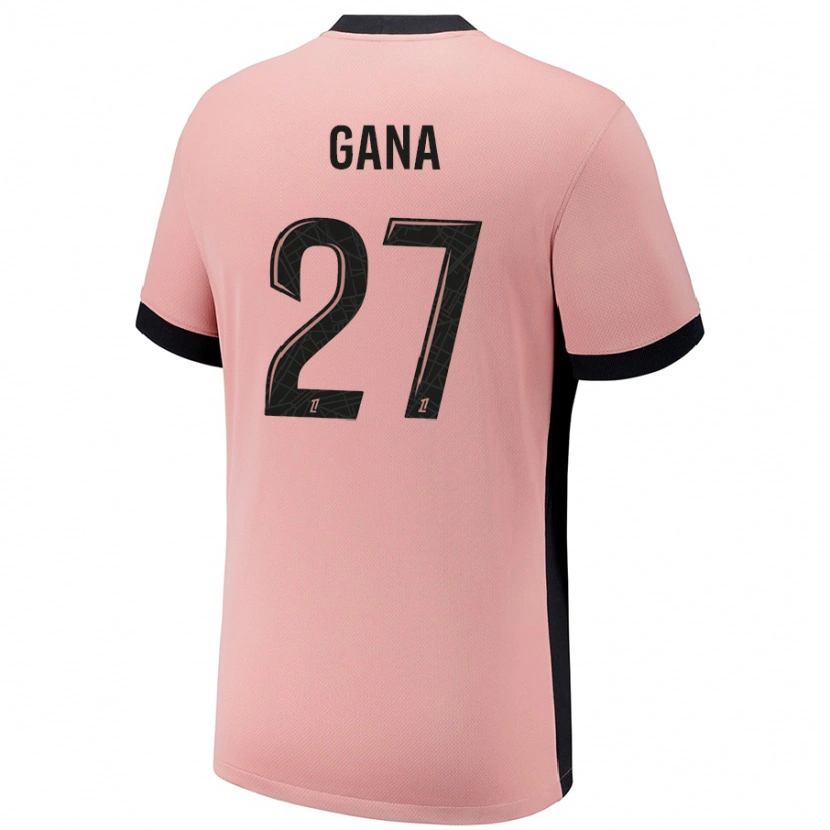 Danxen Damen Idrissa Gana Gueye #27 Rostros Ausweichtrikot Trikot 2024/25 T-Shirt