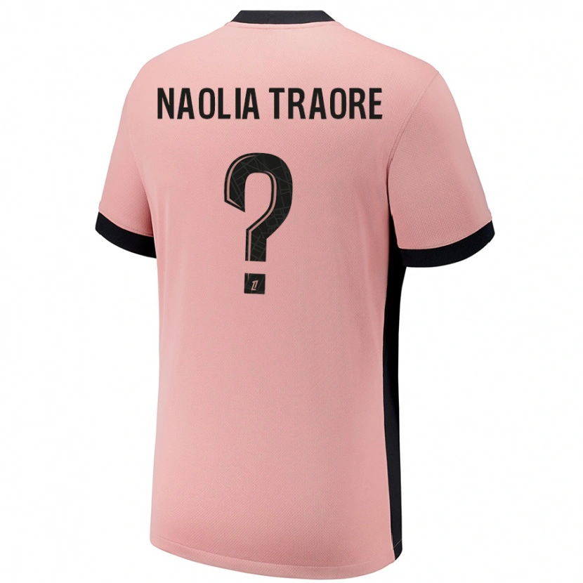 Danxen Damen Naolia Traore #0 Rostros Ausweichtrikot Trikot 2024/25 T-Shirt