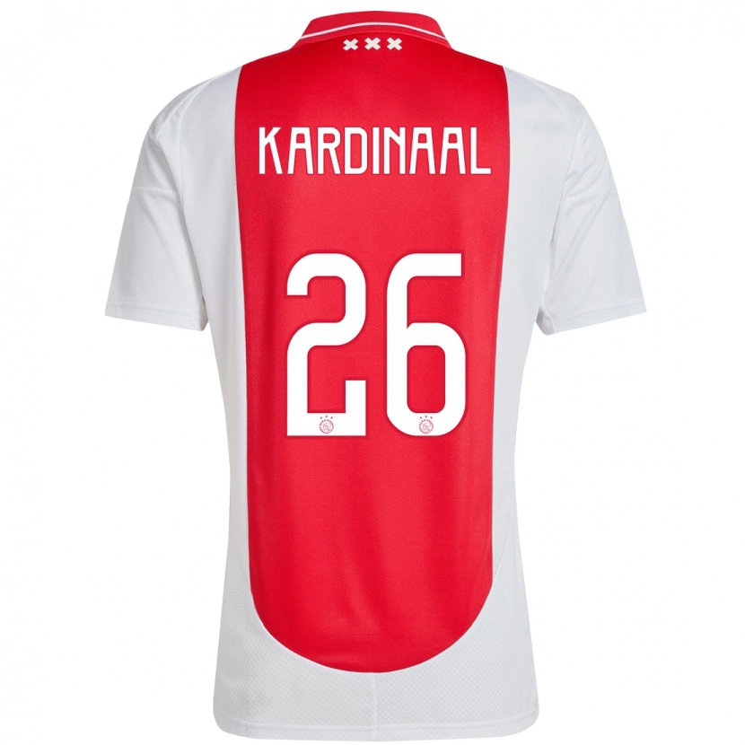 Danxen Kinder Isa Kardinaal #26 Rot Weiß Heimtrikot Trikot 2024/25 T-Shirt