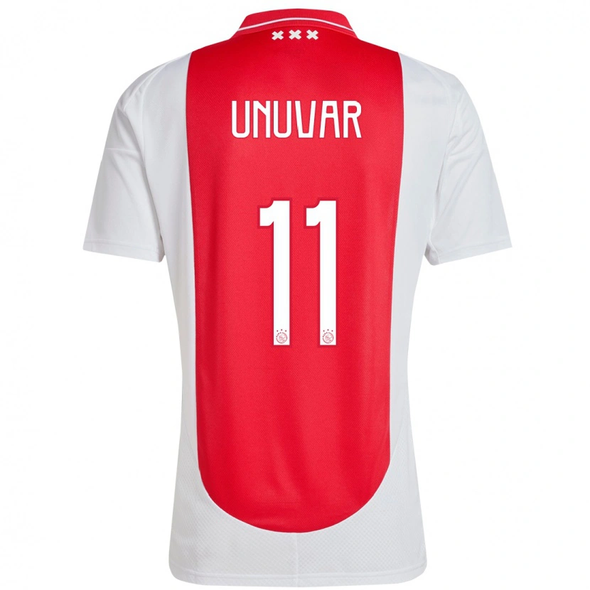 Danxen Kinder Naci Unuvar #11 Rot Weiß Heimtrikot Trikot 2024/25 T-Shirt