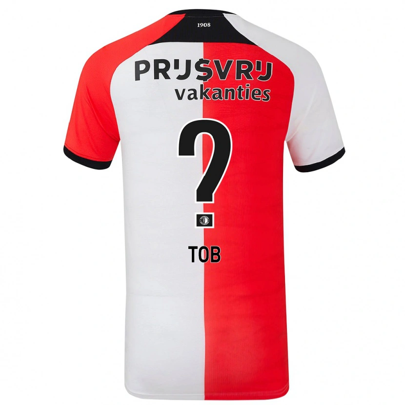 Danxen Kinder Diecquincio Tob #0 Rot Weiß Heimtrikot Trikot 2024/25 T-Shirt