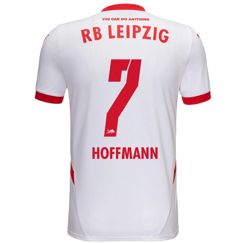 Danxen Kinder Giovanna Hoffmann #7 Weiß Rot Heimtrikot Trikot 2024/25 T-Shirt