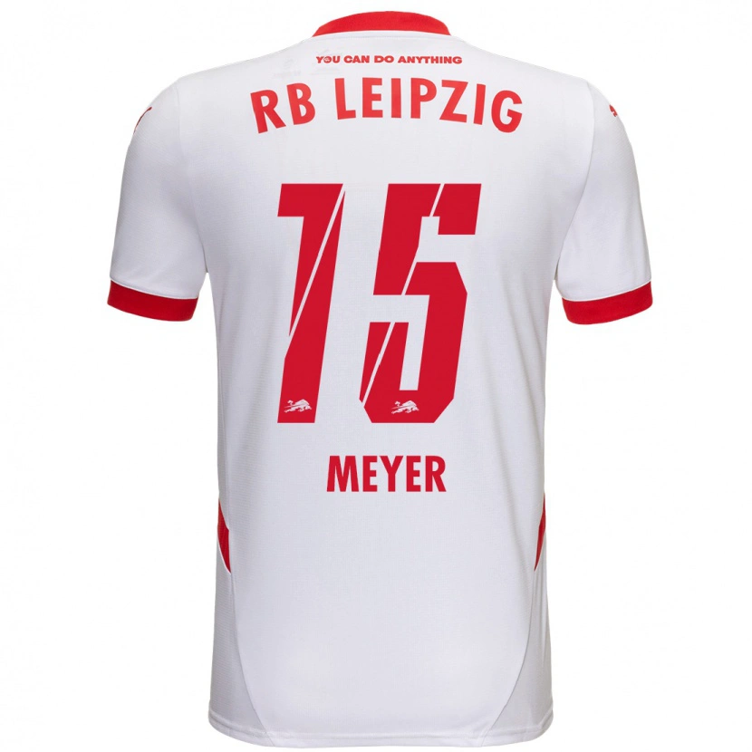 Danxen Kinder Tim Meyer #15 Weiß Rot Heimtrikot Trikot 2024/25 T-Shirt