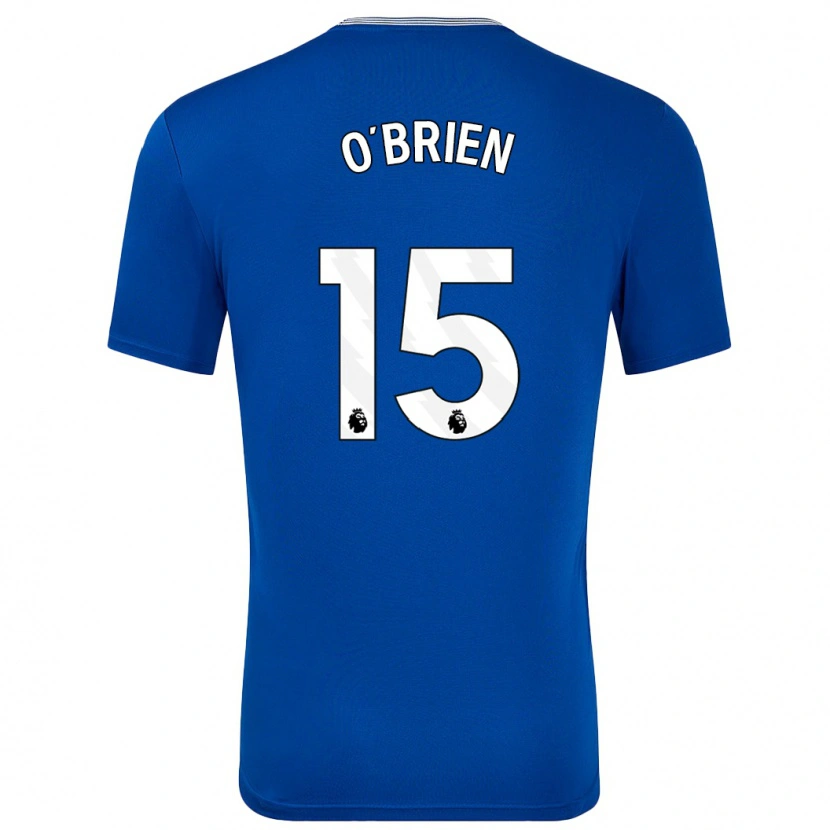 Danxen Kinder Jake O'brien #15 Blau Mit Heimtrikot Trikot 2024/25 T-Shirt