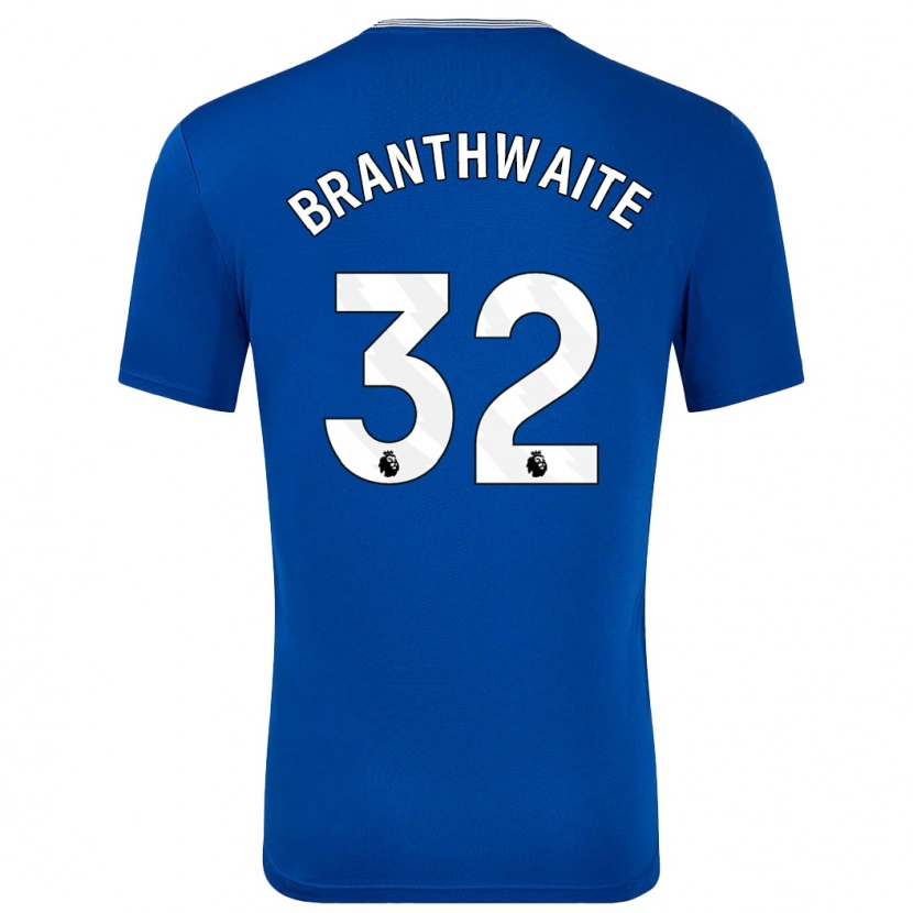 Danxen Kinder Jarrad Branthwaite #32 Blau Mit Heimtrikot Trikot 2024/25 T-Shirt