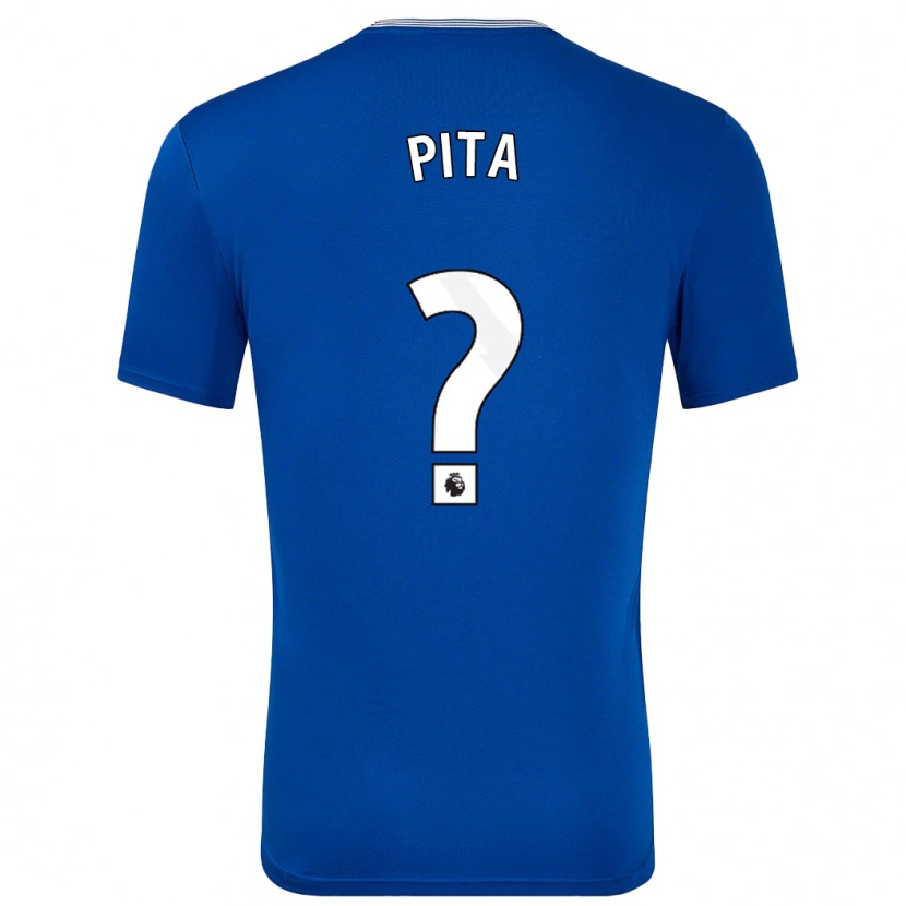 Danxen Kinder Shea Pita #0 Blau Mit Heimtrikot Trikot 2024/25 T-Shirt