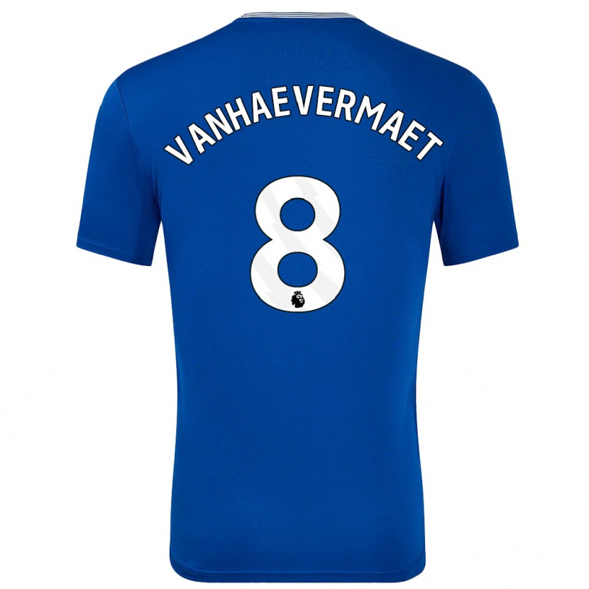 Danxen Kinder Justine Vanhaevermaet #8 Blau Mit Heimtrikot Trikot 2024/25 T-Shirt