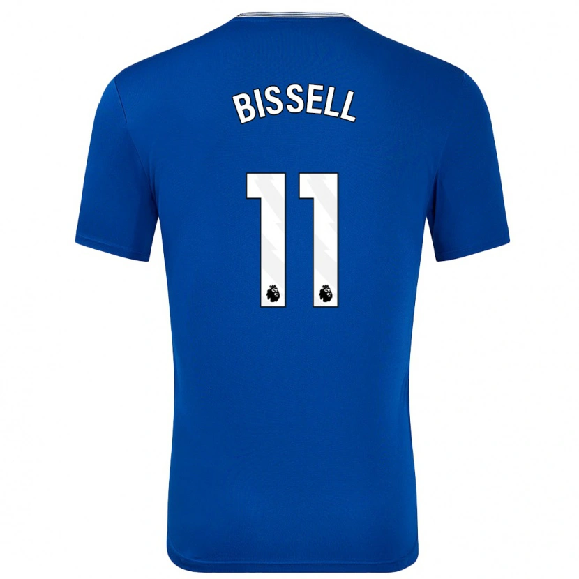 Danxen Kinder Emma Bissell #11 Blau Mit Heimtrikot Trikot 2024/25 T-Shirt