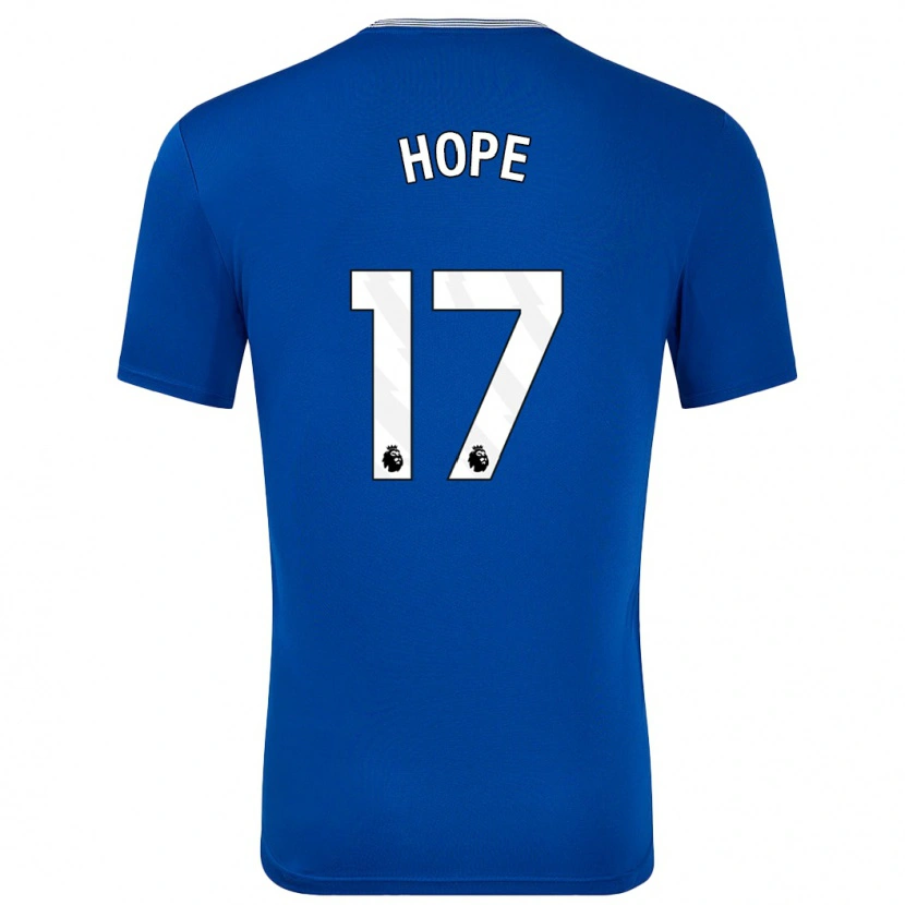 Danxen Kinder Lucy Hope #17 Blau Mit Heimtrikot Trikot 2024/25 T-Shirt