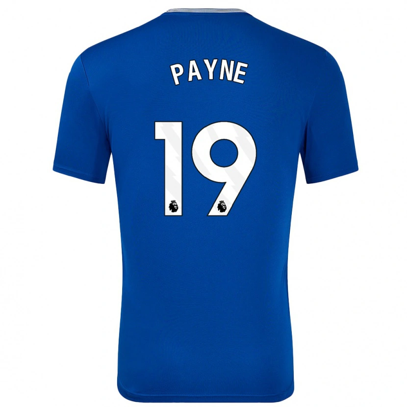 Danxen Kinder Heather Payne #19 Blau Mit Heimtrikot Trikot 2024/25 T-Shirt