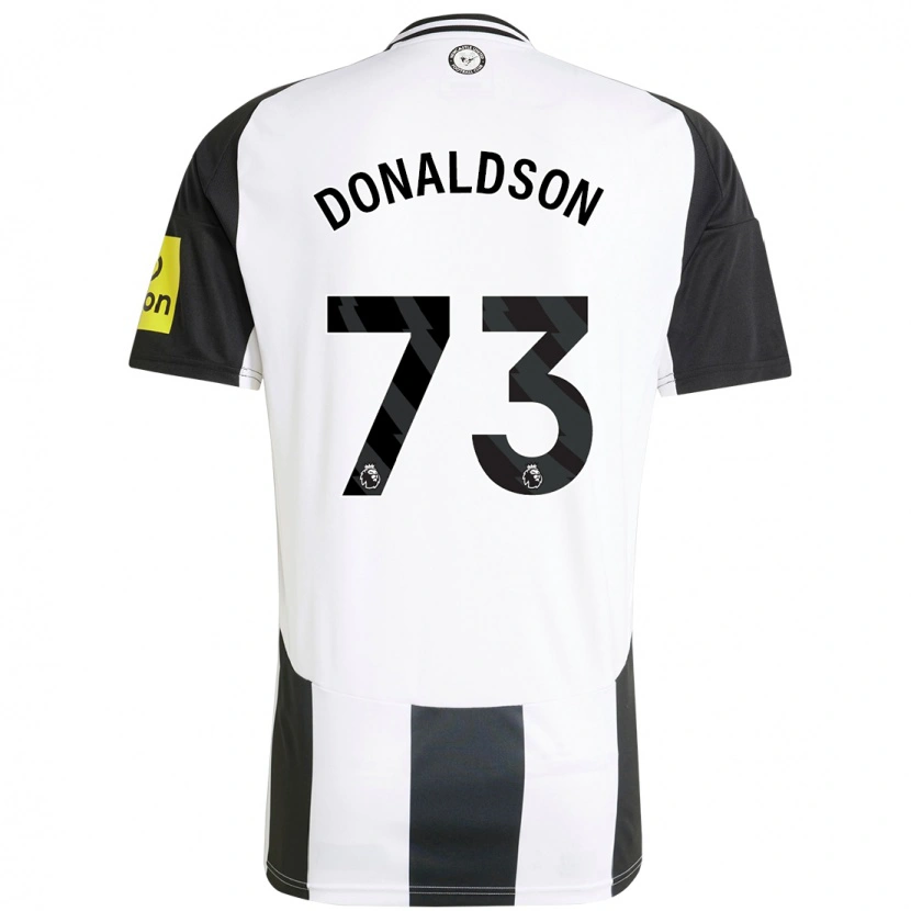 Danxen Kinder Josh Donaldson #73 Weiß Schwarz Heimtrikot Trikot 2024/25 T-Shirt