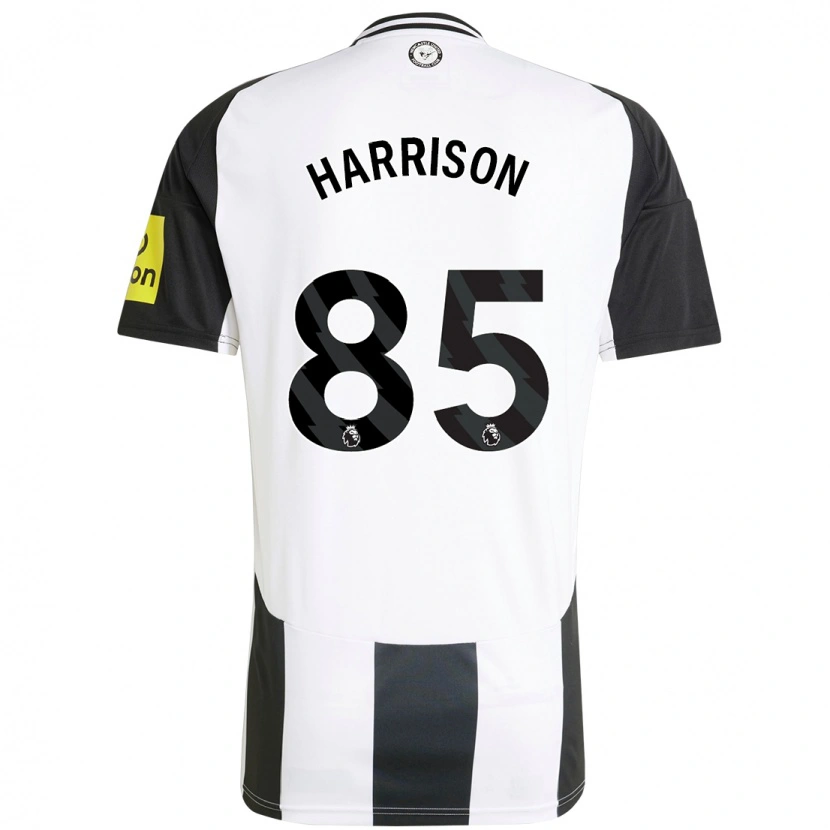 Danxen Kinder Adam Harrison #85 Weiß Schwarz Heimtrikot Trikot 2024/25 T-Shirt
