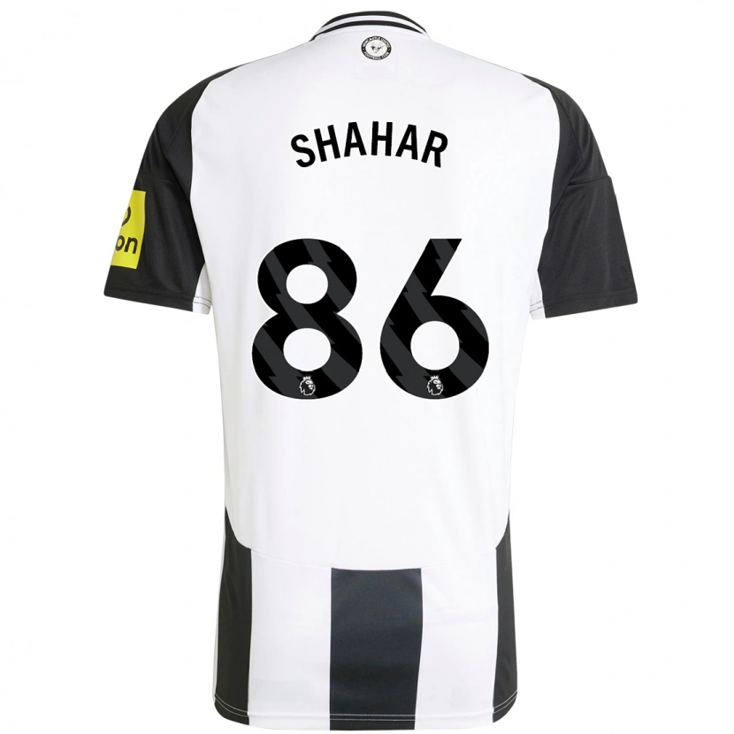 Danxen Kinder Leo Shahar #86 Weiß Schwarz Heimtrikot Trikot 2024/25 T-Shirt