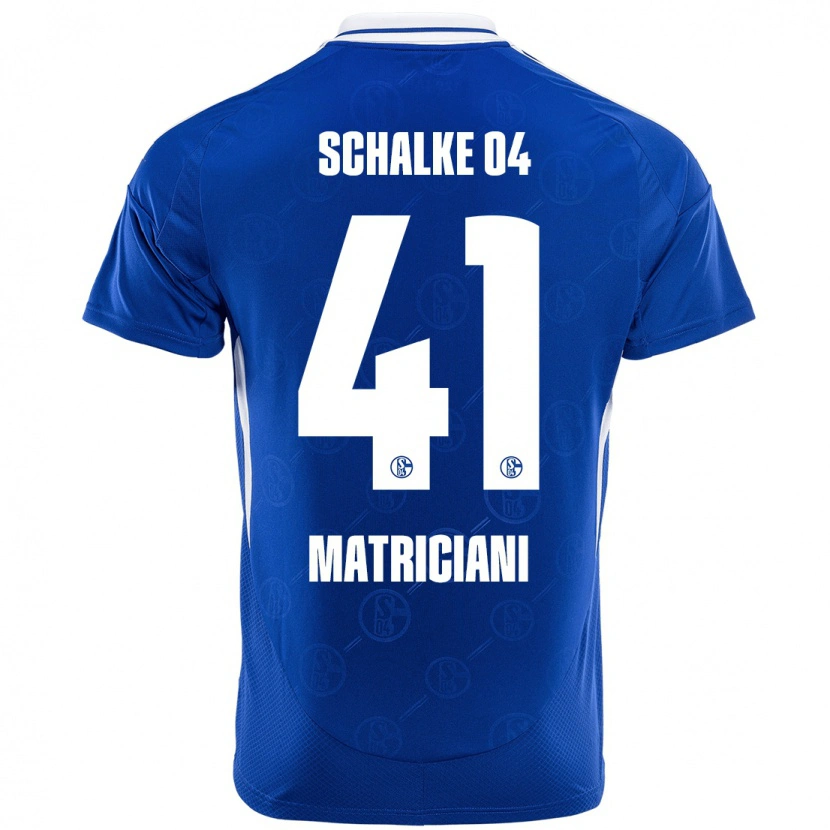Danxen Kinder Henning Matriciani #41 Königsblau Heimtrikot Trikot 2024/25 T-Shirt