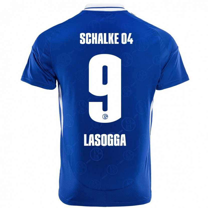 Danxen Kinder Pierre-Michel Lasogga #9 Königsblau Heimtrikot Trikot 2024/25 T-Shirt