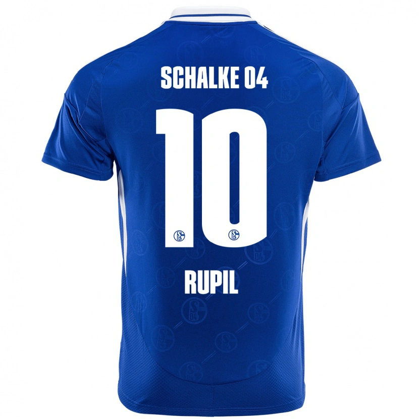 Danxen Kinder Timothé Rupil #10 Königsblau Heimtrikot Trikot 2024/25 T-Shirt