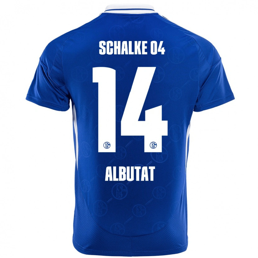 Danxen Kinder Tim Albutat #14 Königsblau Heimtrikot Trikot 2024/25 T-Shirt
