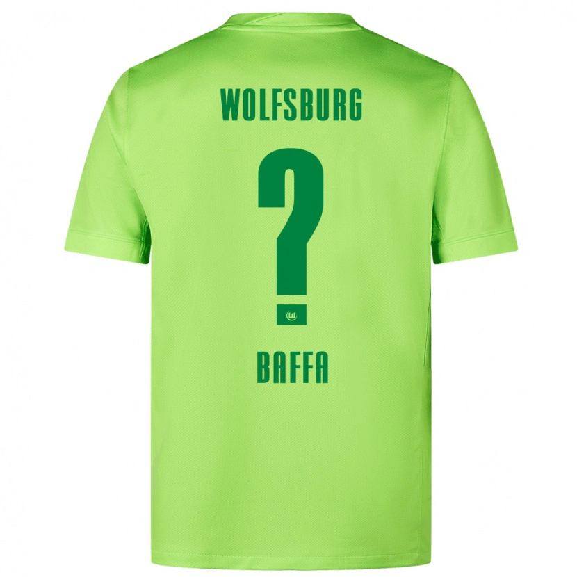 Danxen Kinder Salvatore Baffa #0 Fluoreszierendes Grün Heimtrikot Trikot 2024/25 T-Shirt