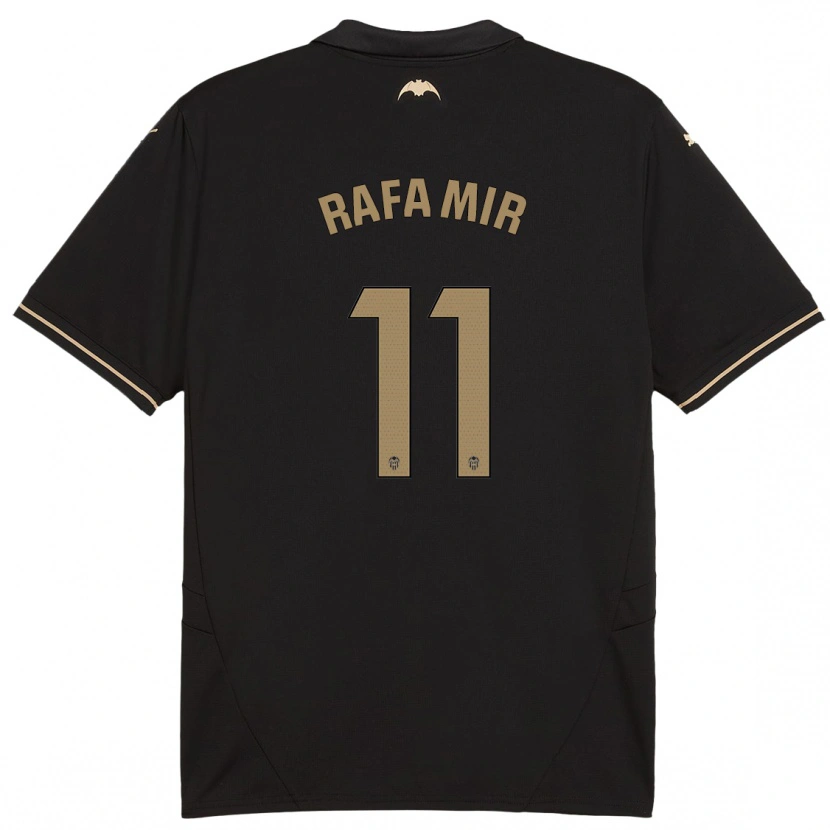 Danxen Kinder Rafa Mir #11 Schwarz Auswärtstrikot Trikot 2024/25 T-Shirt