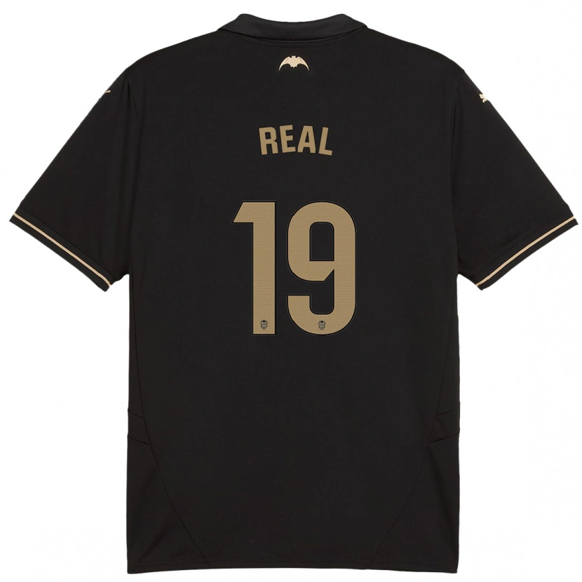 Danxen Kinder Kerlly Real #19 Schwarz Auswärtstrikot Trikot 2024/25 T-Shirt