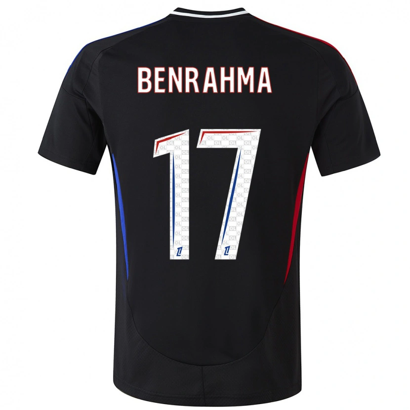 Danxen Kinder Saïd Benrahma #17 Schwarz Auswärtstrikot Trikot 2024/25 T-Shirt