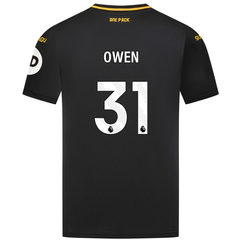 Danxen Kinder Skye Owen #31 Schwarz Auswärtstrikot Trikot 2024/25 T-Shirt