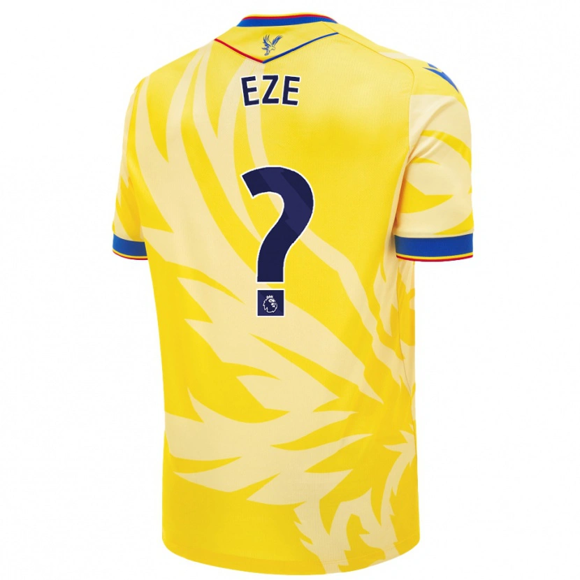 Danxen Kinder Chimaechi Eze #0 Gelb Auswärtstrikot Trikot 2024/25 T-Shirt
