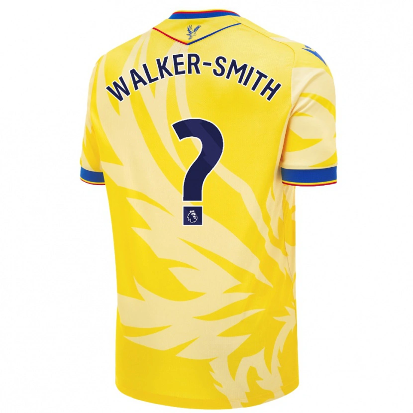 Danxen Kinder Charlie Walker-Smith #0 Gelb Auswärtstrikot Trikot 2024/25 T-Shirt