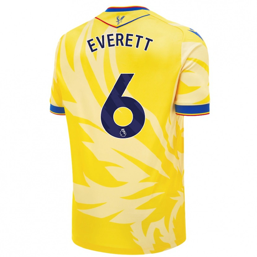 Danxen Kinder Aimee Everett #6 Gelb Auswärtstrikot Trikot 2024/25 T-Shirt