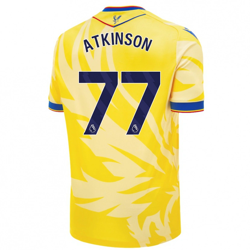 Danxen Kinder Isibeal Atkinson #77 Gelb Auswärtstrikot Trikot 2024/25 T-Shirt