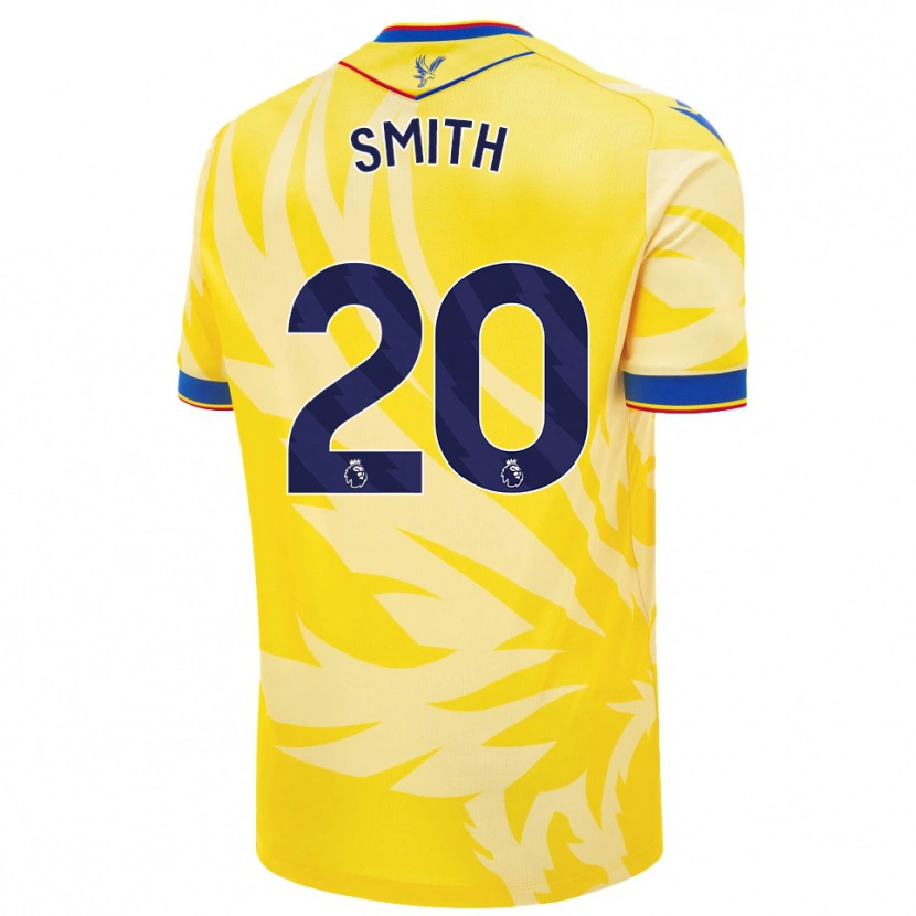 Danxen Kinder Hope Smith #20 Gelb Auswärtstrikot Trikot 2024/25 T-Shirt