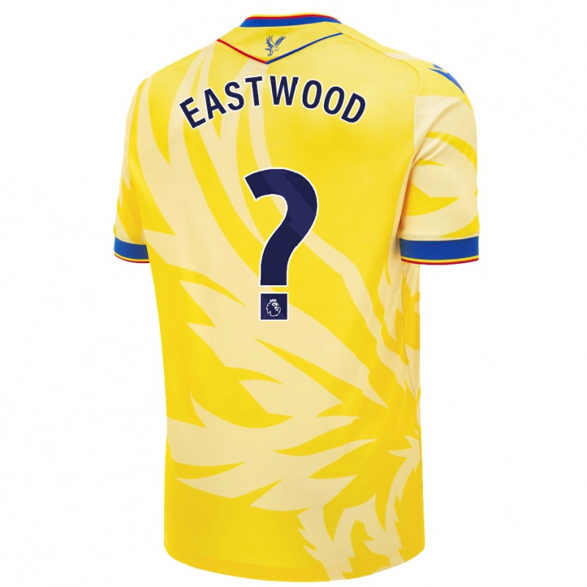 Danxen Kinder William Eastwood #0 Gelb Auswärtstrikot Trikot 2024/25 T-Shirt