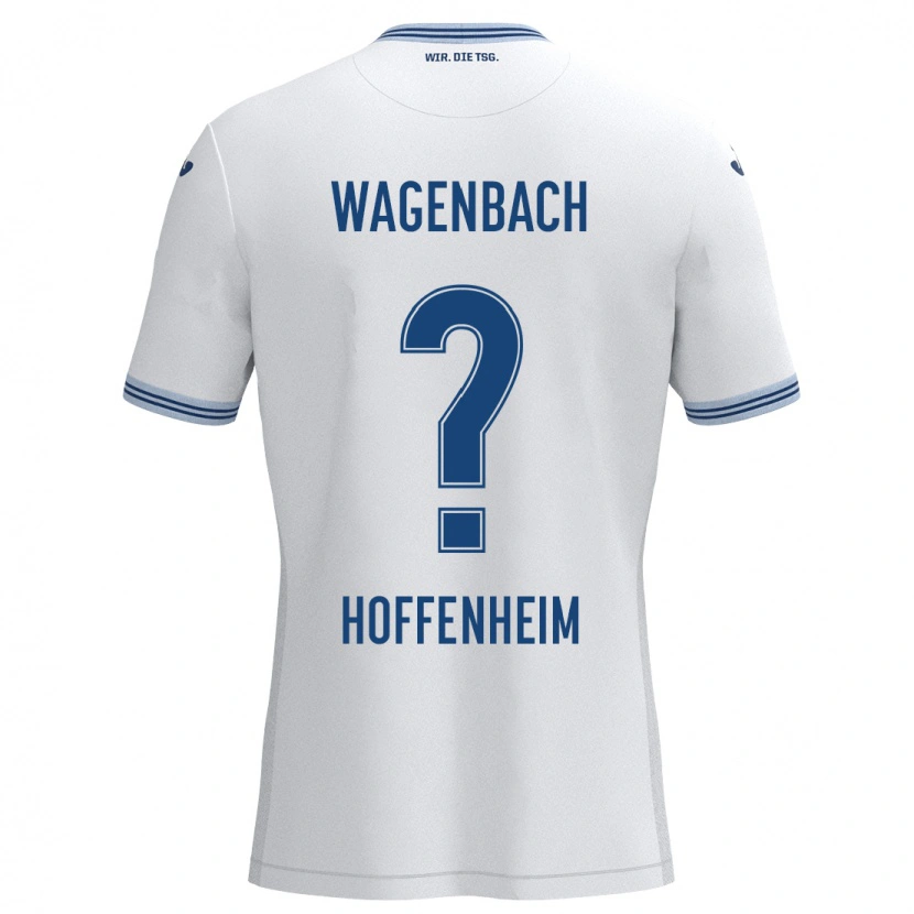 Danxen Kinder Lion Wagenbach #0 Weiß Blau Auswärtstrikot Trikot 2024/25 T-Shirt