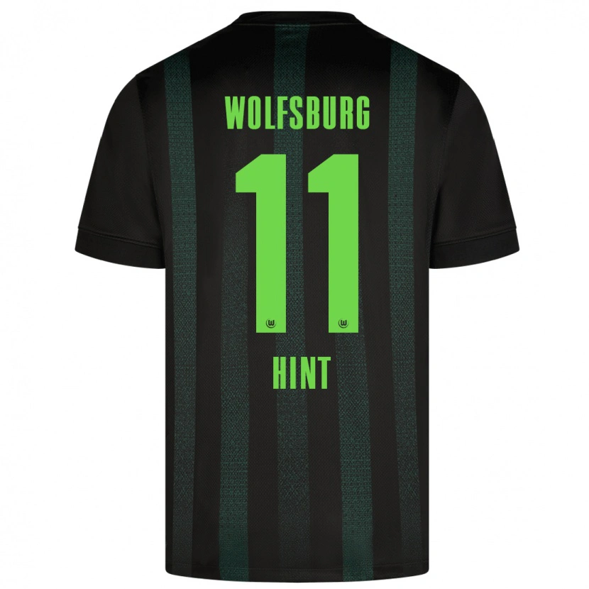 Danxen Kinder Trevor Hint #11 Dunkelgrün Auswärtstrikot Trikot 2024/25 T-Shirt