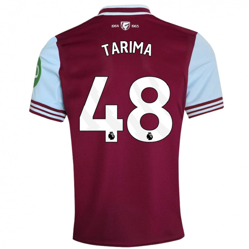 Danxen Herren Sean Tarima #48 Dunkelrot Heimtrikot Trikot 2024/25 T-Shirt