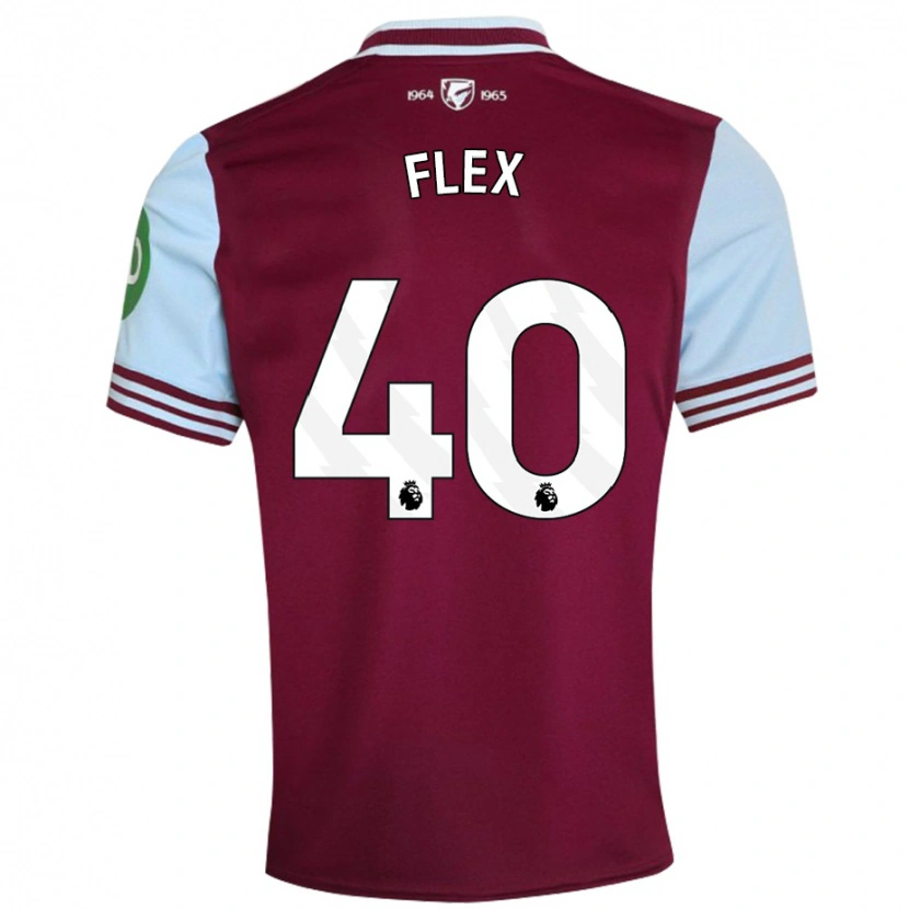 Danxen Herren Armstrong Oko Flex #40 Dunkelrot Heimtrikot Trikot 2024/25 T-Shirt