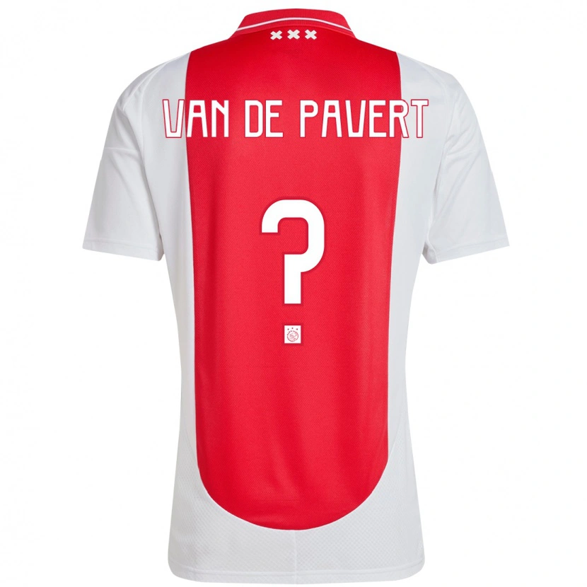 Danxen Herren Ryan Van De Pavert #0 Rot Weiß Heimtrikot Trikot 2024/25 T-Shirt