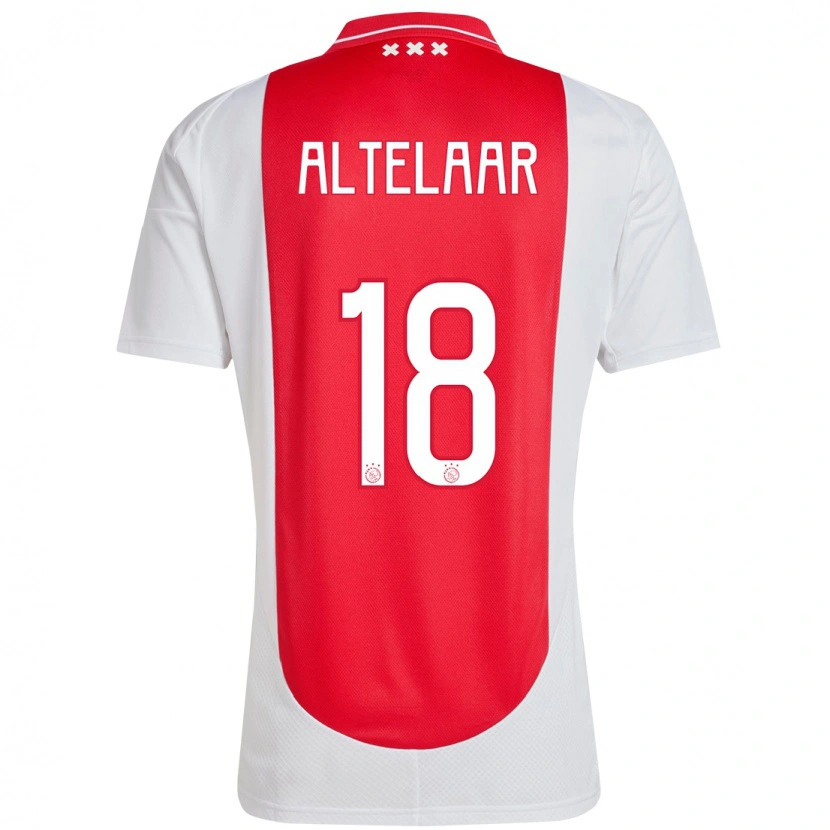 Danxen Herren Jamie Altelaar #18 Rot Weiß Heimtrikot Trikot 2024/25 T-Shirt