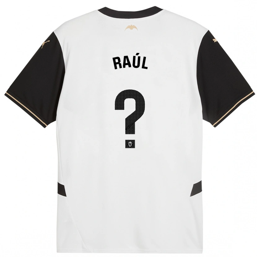 Danxen Herren Raúl Jiménez #0 Weiß Schwarz Heimtrikot Trikot 2024/25 T-Shirt