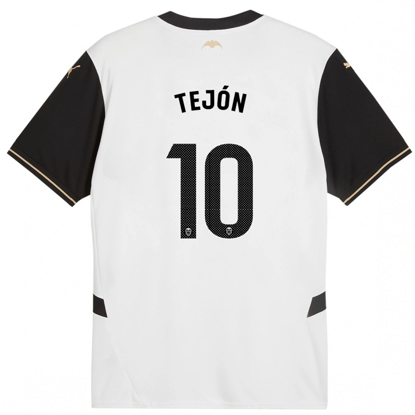 Danxen Herren Martín Tejón #10 Weiß Schwarz Heimtrikot Trikot 2024/25 T-Shirt
