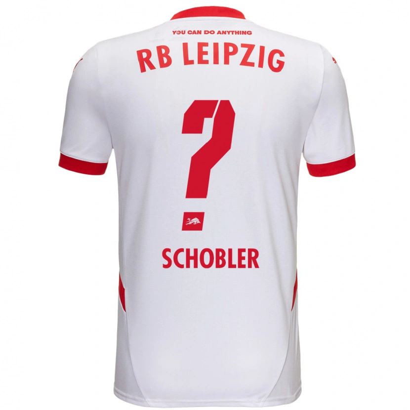 Danxen Herren Laurin Schößler #0 Weiß Rot Heimtrikot Trikot 2024/25 T-Shirt