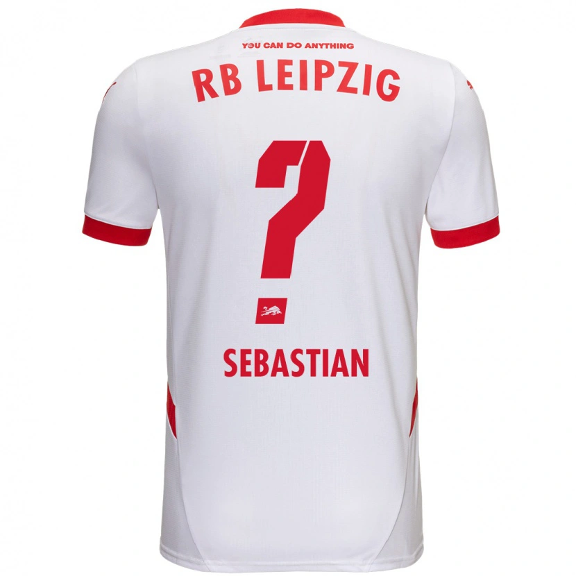 Danxen Herren Jordy Sebastian #0 Weiß Rot Heimtrikot Trikot 2024/25 T-Shirt